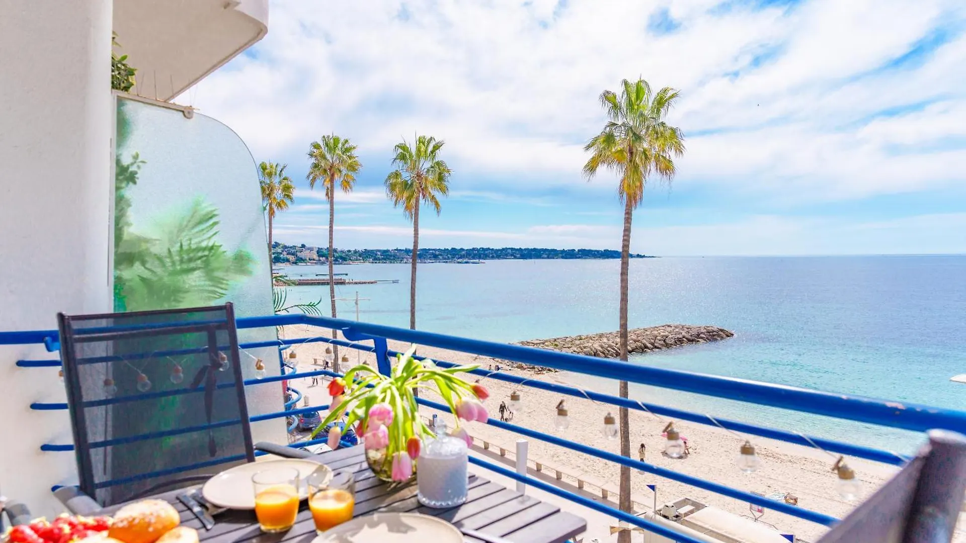 Studio Terrasse Vue Mer Idyllique Antibes
